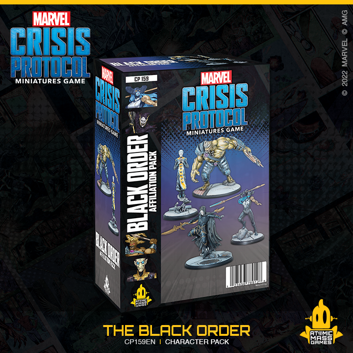 Marvel Crisis Protocol Black Order Affiliation Pack Tabletopbattle