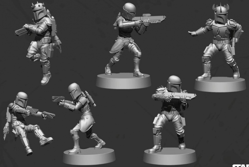 Star Wars Legion Shadow Collective Mercenary Starter Set | Two Player  Miniatures Battle | Strategy Game for Adults and Teens | Ages 14+ | Average